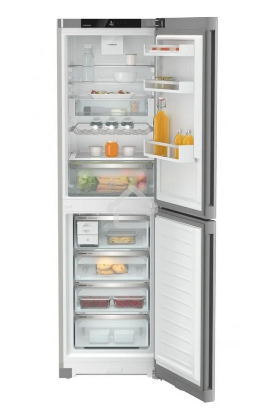 Холодильник Liebherr CNSFC 573I-22 001 серебристый двухкамерный 225/123л морозилка снизу