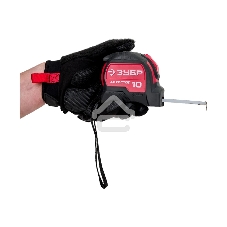 Рулетка с автостопом ЗУБР Автостоп 10м х 25мм