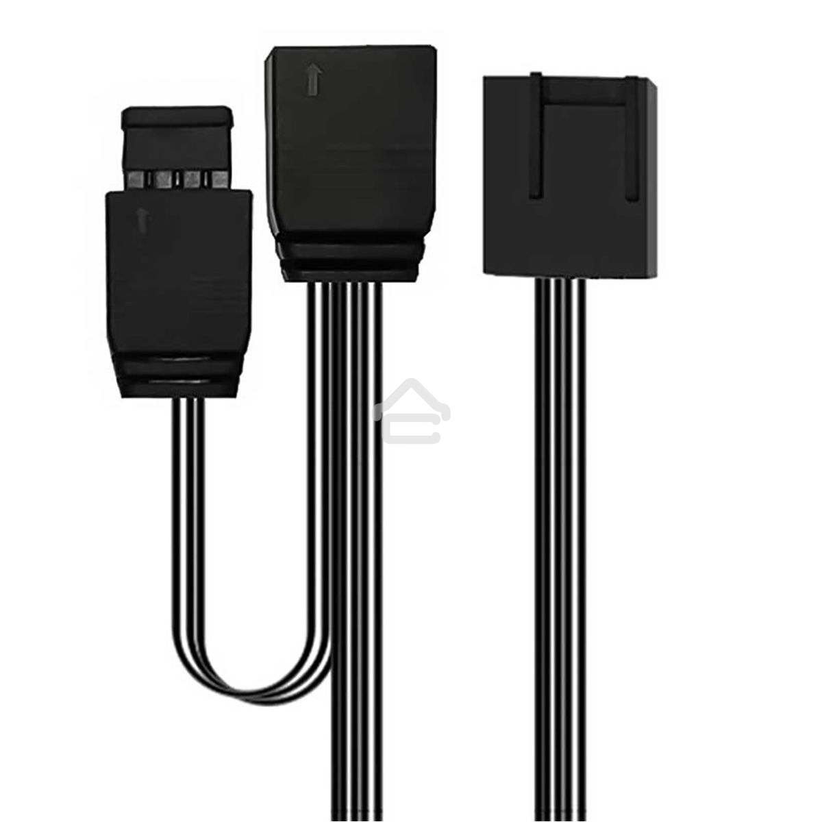 Вентилятор для корпуса Alseye Halo 4.0-B kit (3шт.) черный, 120 мм, 1300 об/мин, 24.8 дБ, 4 pin