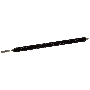 Вал резиновый нижний Hi-Black для HP LJ  Pro M15a/16a/28a/29a/30a/101/102/104/106/131/134