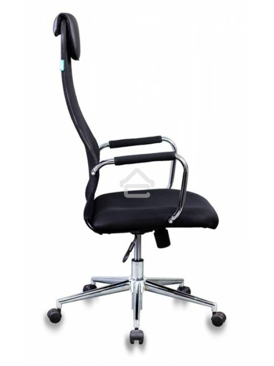 Кресло руководителя Бюрократ KB-9N/BLACK черный TW-01 TW-11 сетка крестовина хром