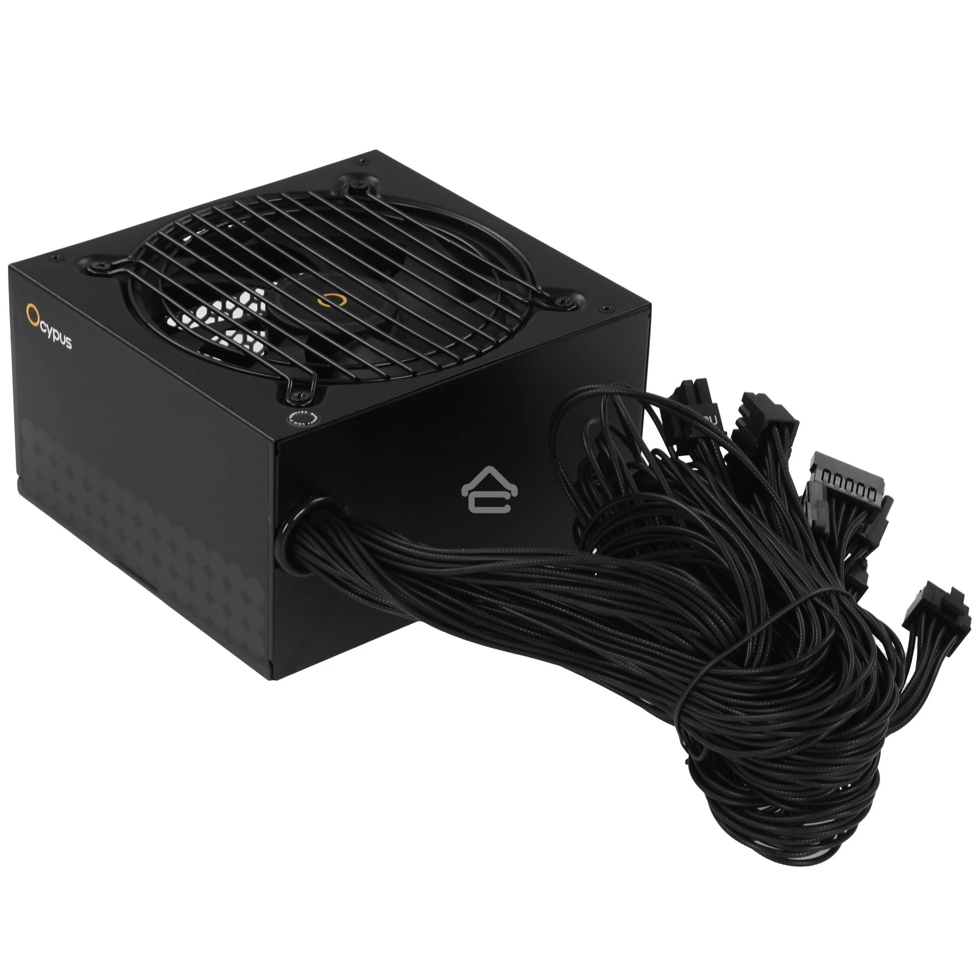 Блок питания 650W Ocypus Gaммa P650 BK (ATX, 80 PLUS, APFC, 20+4 pin, 120мм fan, PCI-E 6+2Px4, 6xSATA) (Gaммa-P650-W1HDBK024X-EU)