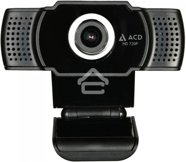 Веб-камера ACD-Vision UC400 CMOS 1.3МПикс, 1280x720p, 30к/с, микрофон встр., USB 2.0, шторка объектива, универс. крепление, черный корп.