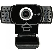 Веб-камера ACD-Vision UC400 CMOS 1.3МПикс, 1280x720p, 30к/с, микрофон встр., USB 2.0, шторка объектива, универс. крепление, черный корп.
