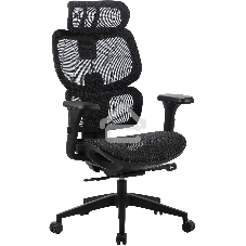 Кресло компьютерное Cactus CS-MC555-BK черный, сетка