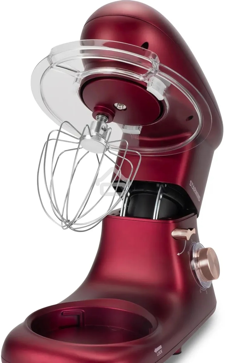 Миксер планетарный Starwind SPM7170 1600 Вт, гранатовый