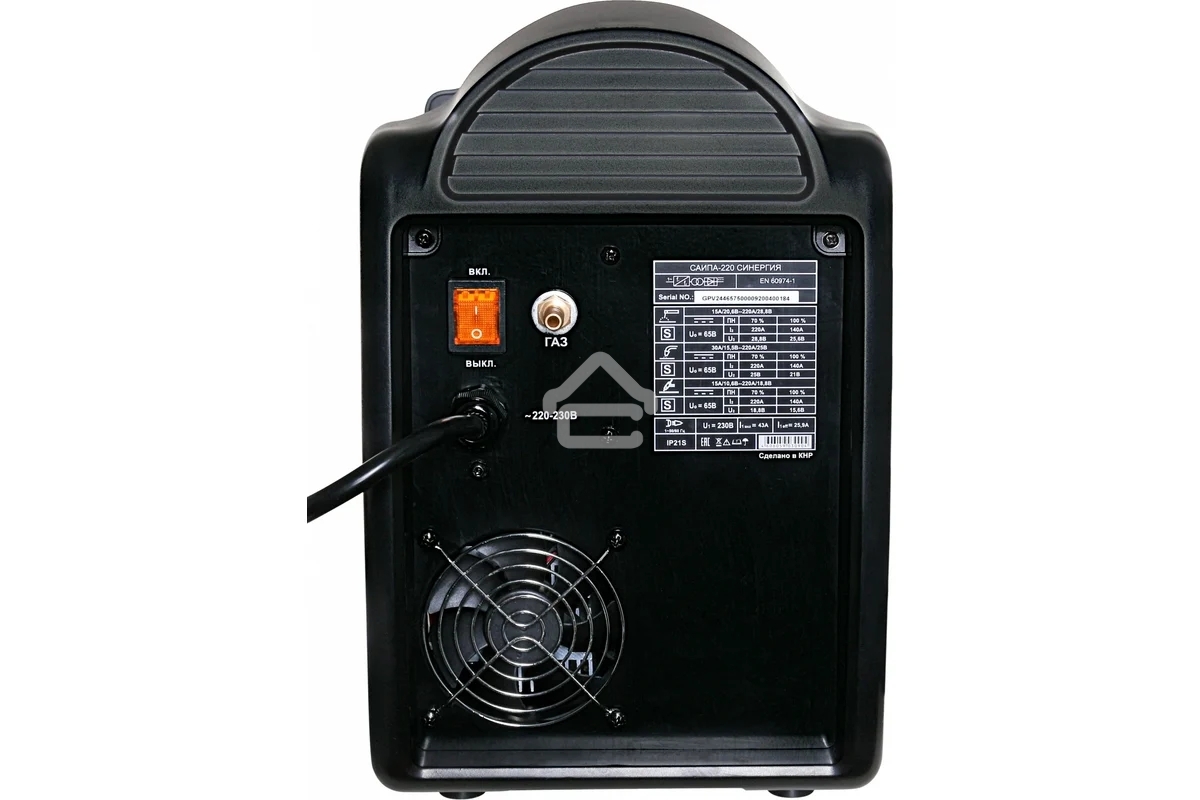 Сварочный полуавтомат Ресанта САИПА-220 СИНЕРГИЯ/MIG/MAG/65/75