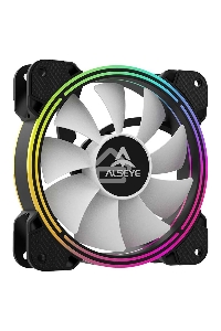Вентилятор для корпуса Alseye Halo 4.0-B kit (3шт.) черный, 120 мм, 1300 об/мин, 24.8 дБ, 4 pin
