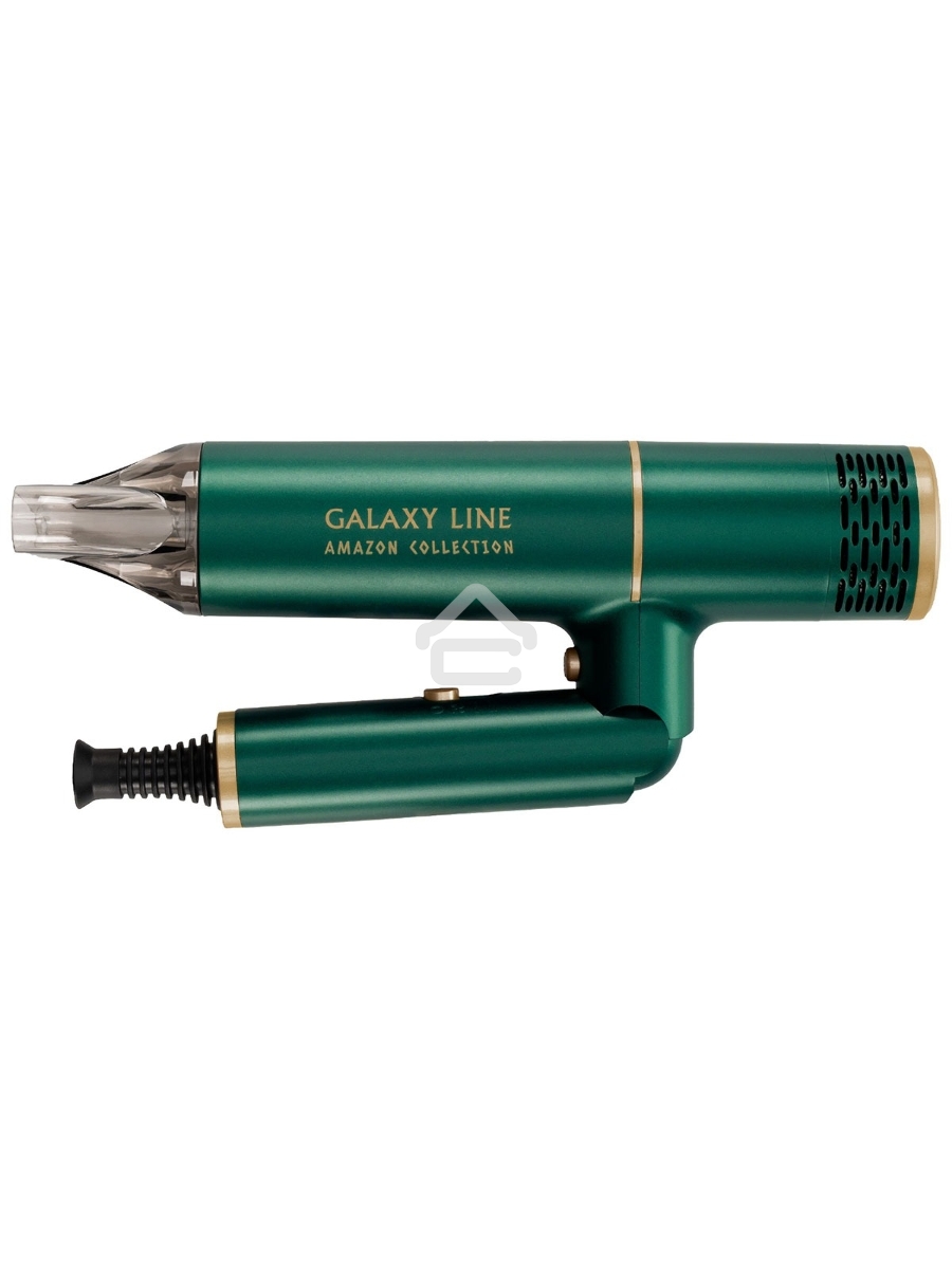 Фен для волос Galaxy Line GL 4360, амазонка, 1600 Вт, зеленый