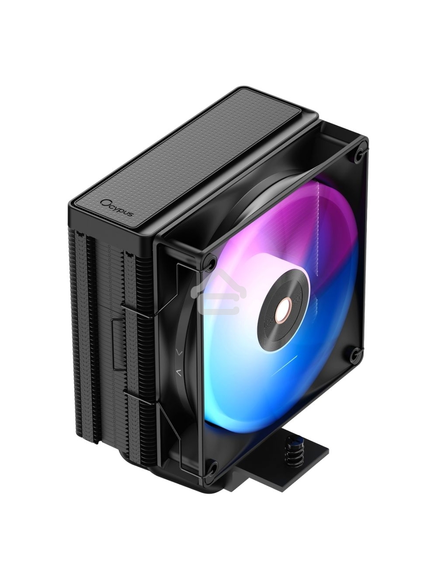 Кулер для процессора Cooler Ocypus Delta A40 BK ARGB Delta-A40-BK1NAWN00X-GL черный 120мм алюминий+медь 2000rpm 29db 4-pin 220W 156мм