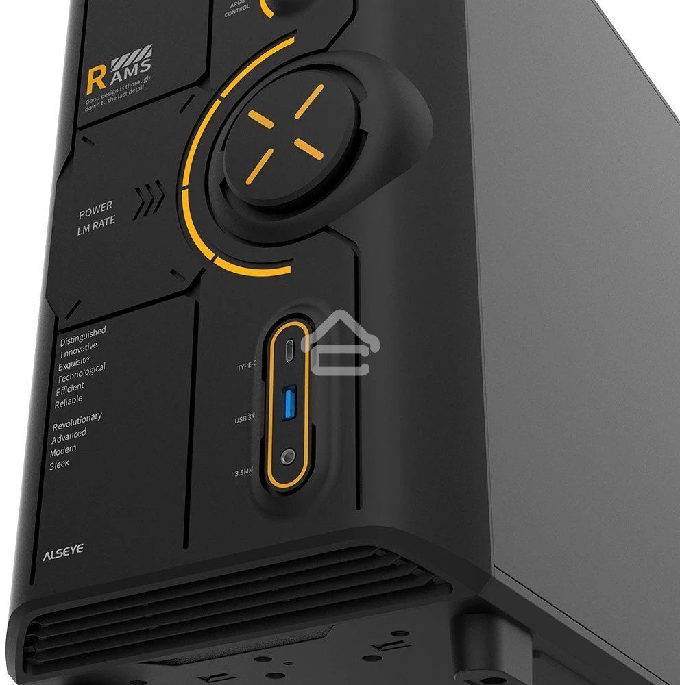 Компьютерный корпус RAMS 2.0 черный Type C