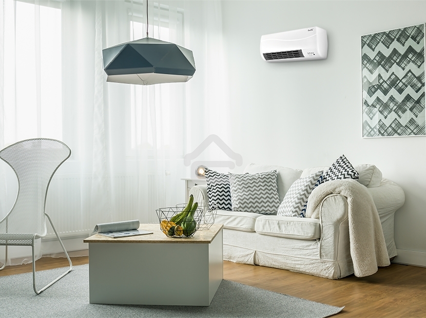 Тепловентилятор Ballu BFH/W-102W, белый, 2000 Вт, 25 м2, таймер