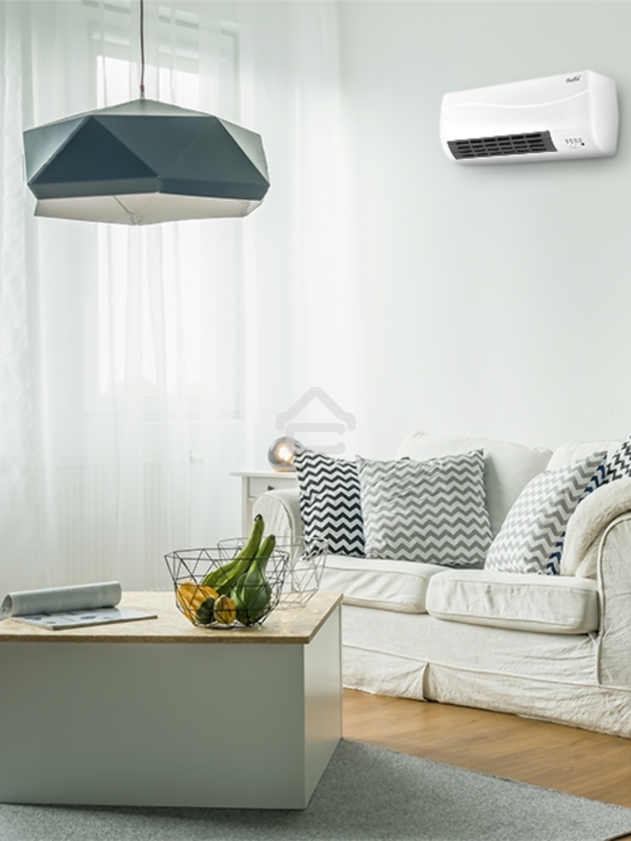 Тепловентилятор Ballu BFH/W-102W, белый, 2000 Вт, 25 м2, таймер