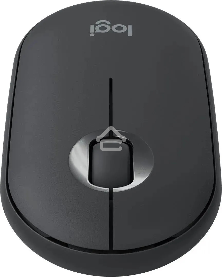 Мышь беспроводная Logitech Pebble M350 графитовый, 1000 dpi, радиоканал, Bluetooth, USB, кнопки - 3