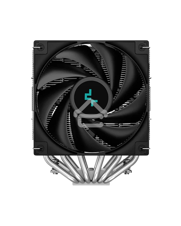 Кулер для процессора DEEPCOOL AG620 черный, 120 мм, алюминий/медь, 1850 об/мин, 29.4 дБ, 4 pin, 260 Вт, 157 мм