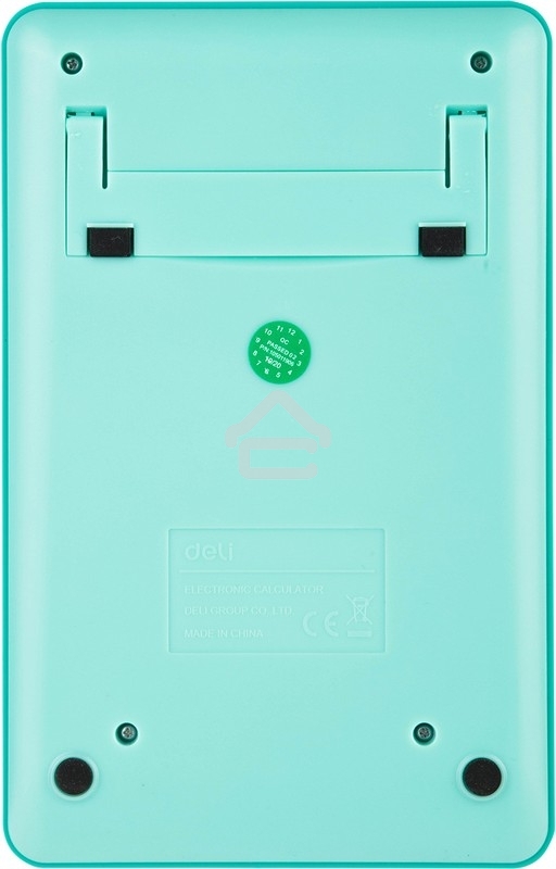 Калькулятор настольный Deli Touch EM01531 голубой 12-разр.