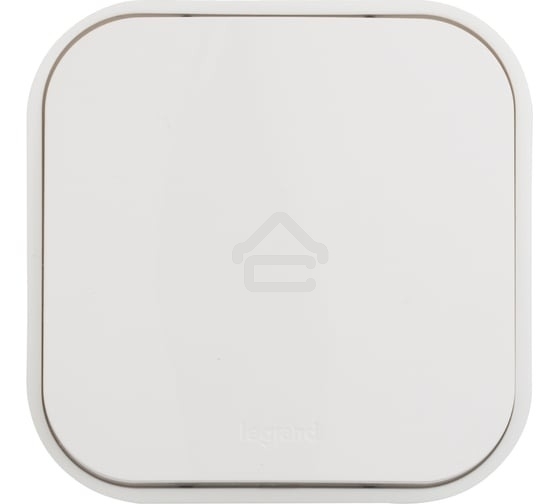 Выключатель Quteo 10A 1-клав., белый