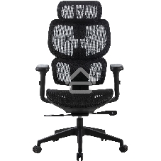 Кресло компьютерное Cactus CS-MC555-BK черный, сетка