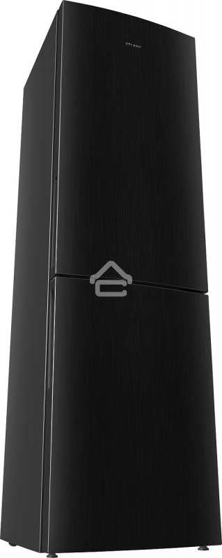 Холодильник Atlant ХМ-4624-151 черный металлик двухкамерный 228/119л морозилка снизу