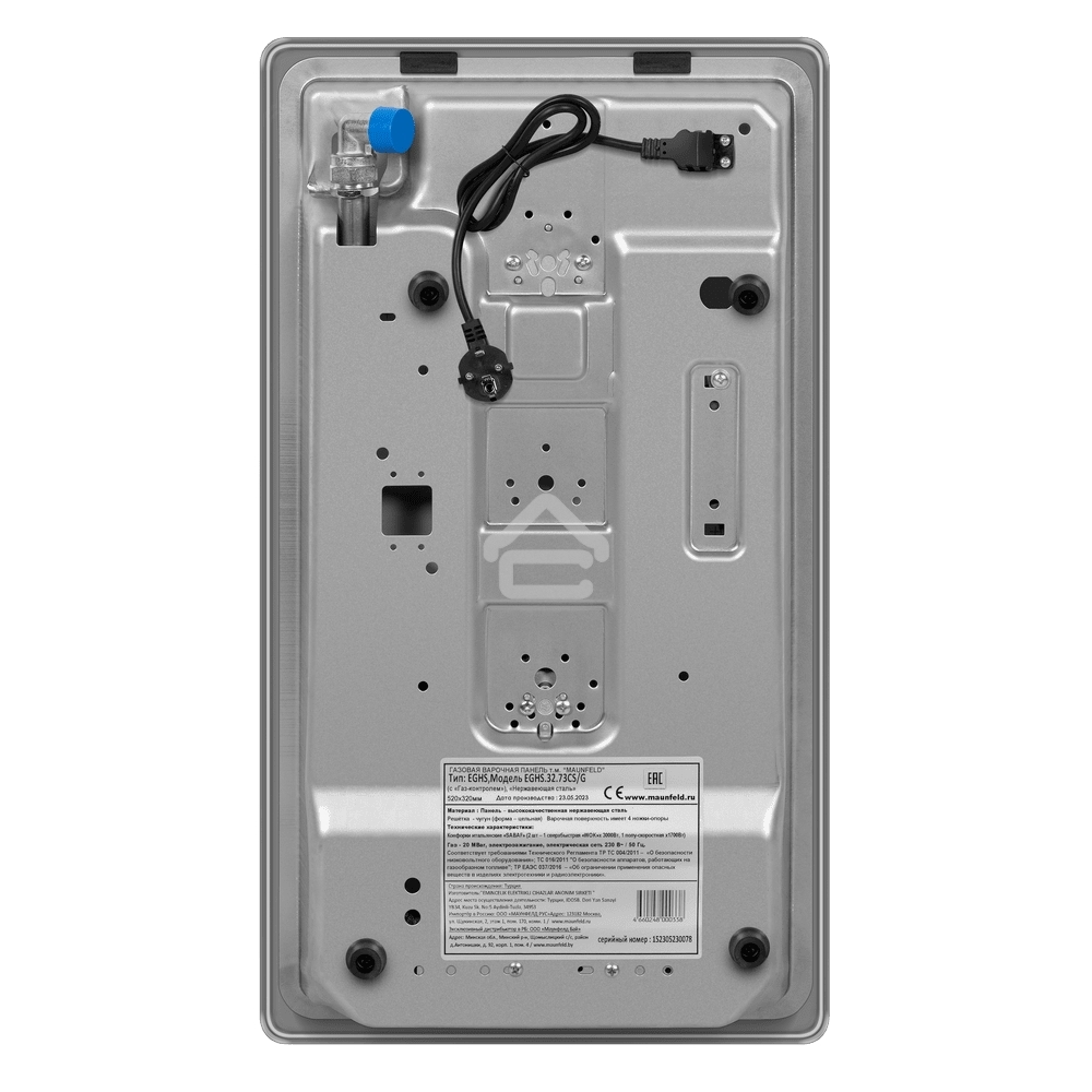 Газовая варочная панель Maunfeld EGHS.32.73CS/G