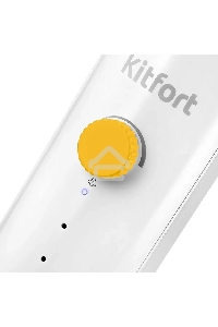Швабра паровая Kitfort КТ-1048-1 белый/желтый
