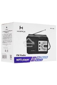 Радиоприемник Harper HRS-440 черный