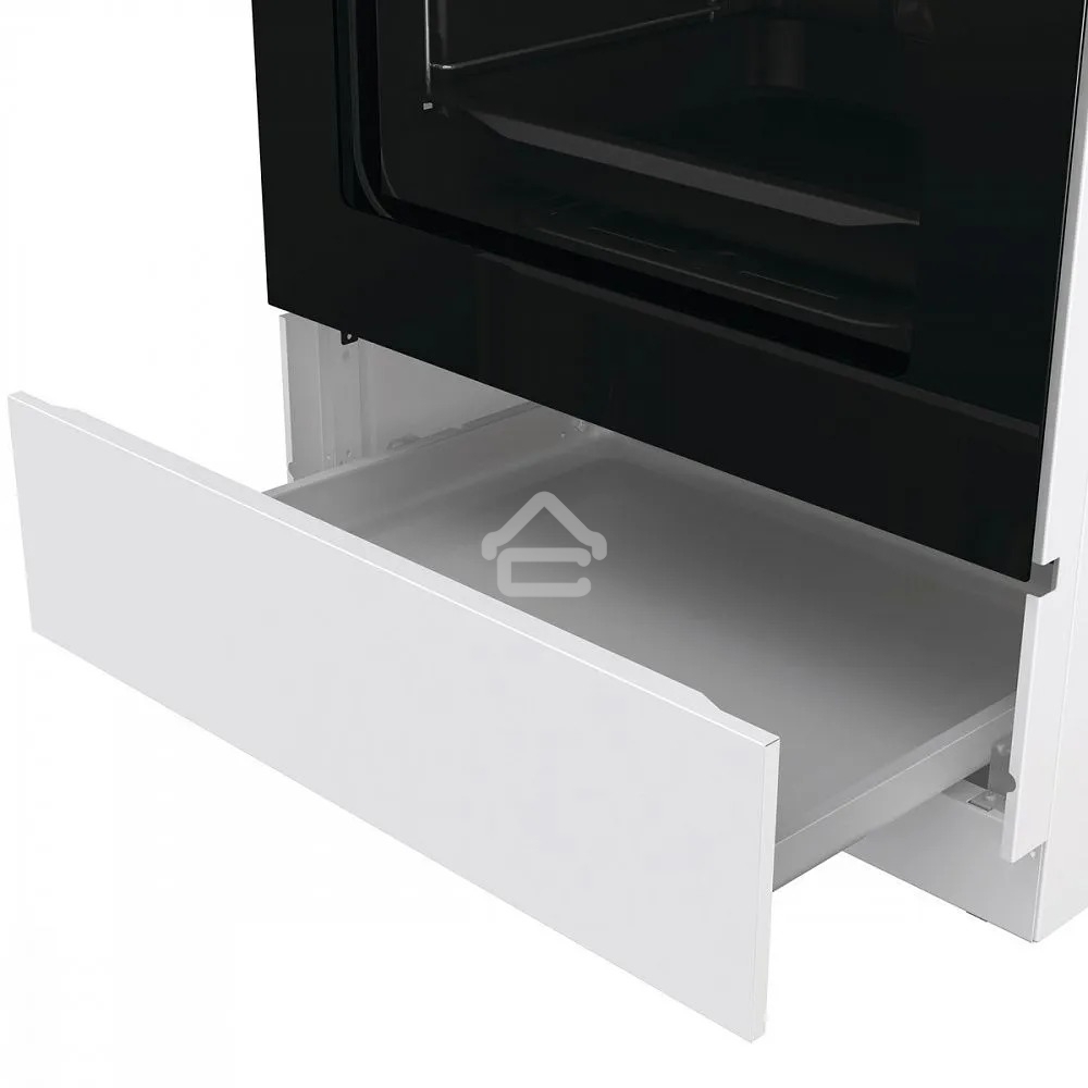 Плита газовая Gorenje GG6A11WF белый, конфорок 4 газовых, духовка 72 л, 60 см x 85 см x 60 см