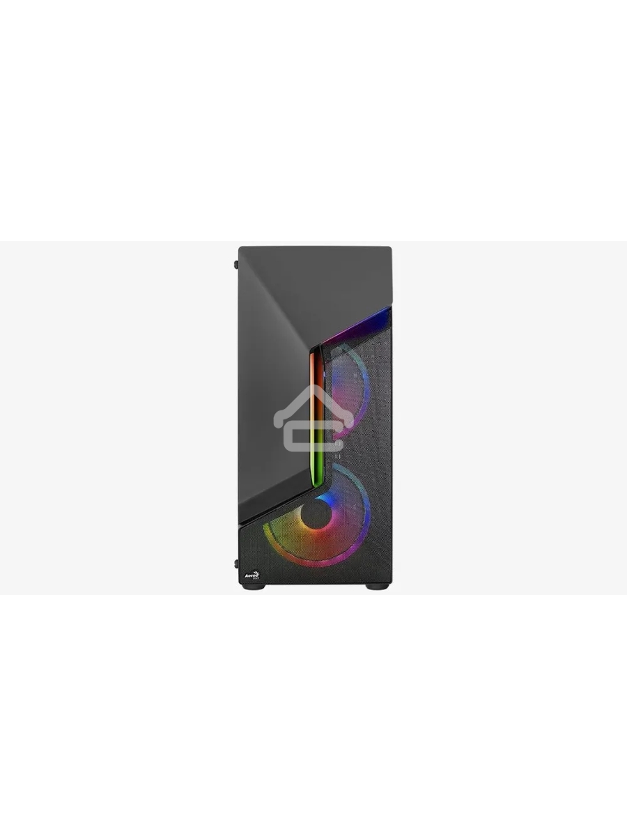 Компьютерный корпус MidiTower Aerocool / Formula SCAPE-G-BK-v2 ATX Black 2x140mm FRGB fan + 1*120mm FRGB fan (4711099471546)