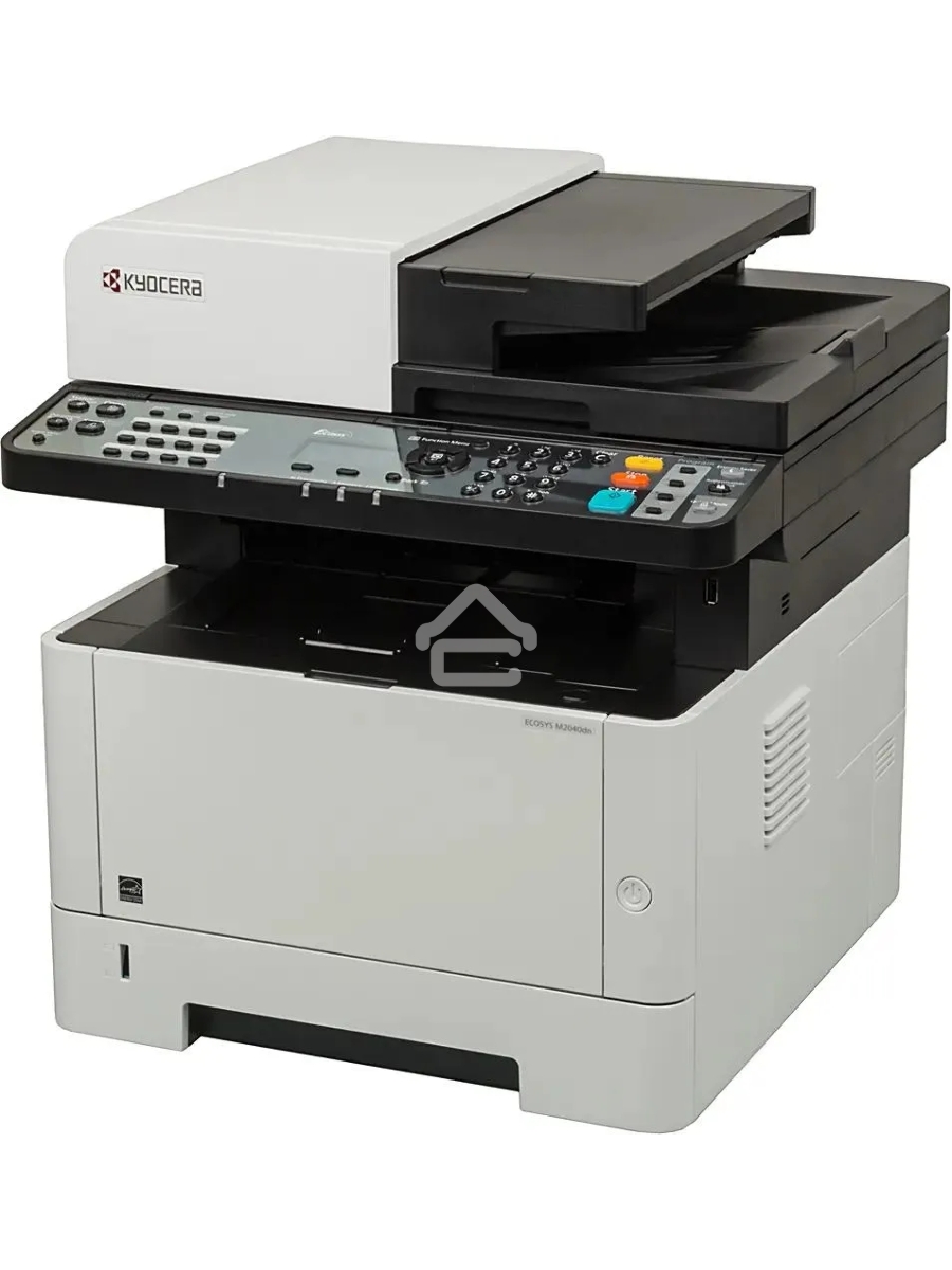 МФУ лазерный Kyocera Ecosys M2040dn (Азия) (1102S33AX0), A4, ч/б, печ. до 40 стр/мин., скан. до 40 стр/мин. (ч/б) 23 стр/мин. (цвет), 1200 x 1200 dpi (печать) 600x600dpi (скан.), USB, RJ-45 (старт.картр. TK-1178)