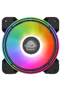 Вентилятор для корпуса Alseye Halo 4.0-B kit (3шт.) черный, 120 мм, 1300 об/мин, 24.8 дБ, 4 pin
