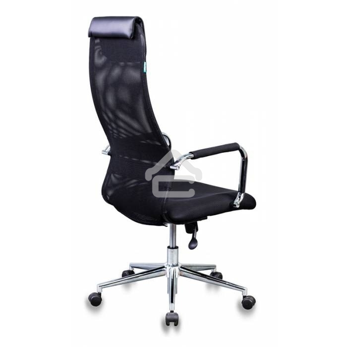 Кресло руководителя Бюрократ KB-9N/BLACK черный TW-01 TW-11 сетка крестовина хром