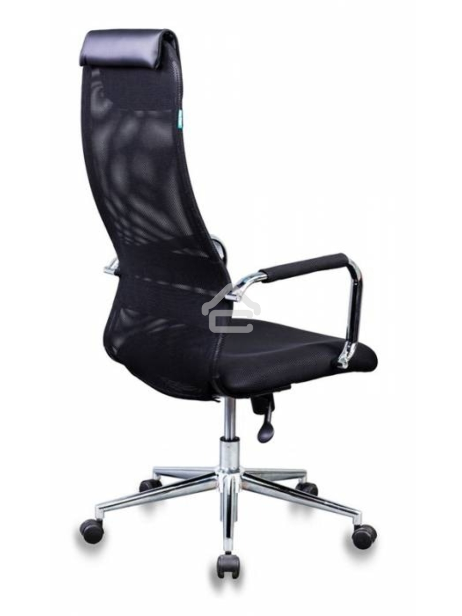 Кресло руководителя Бюрократ KB-9N/BLACK черный TW-01 TW-11 сетка крестовина хром