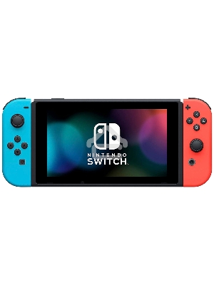 Игровая приставка Nintendo Switch OLED сине-красный