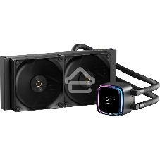 Система жидкостного охлаждения Ocypus Iota L24 BK ARGb черный 280W/All Intel/AMD AM*/Digital display/Screws
