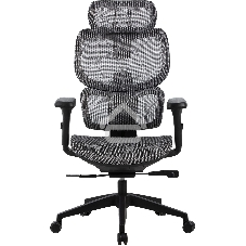 Кресло компьютерное Cactus CS-MC555-GY черный/серый, сетка