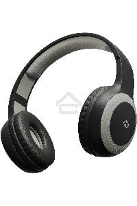 Гарнитура накладные Digma BT-15 черный/серый беспроводные bluetooth оголовье