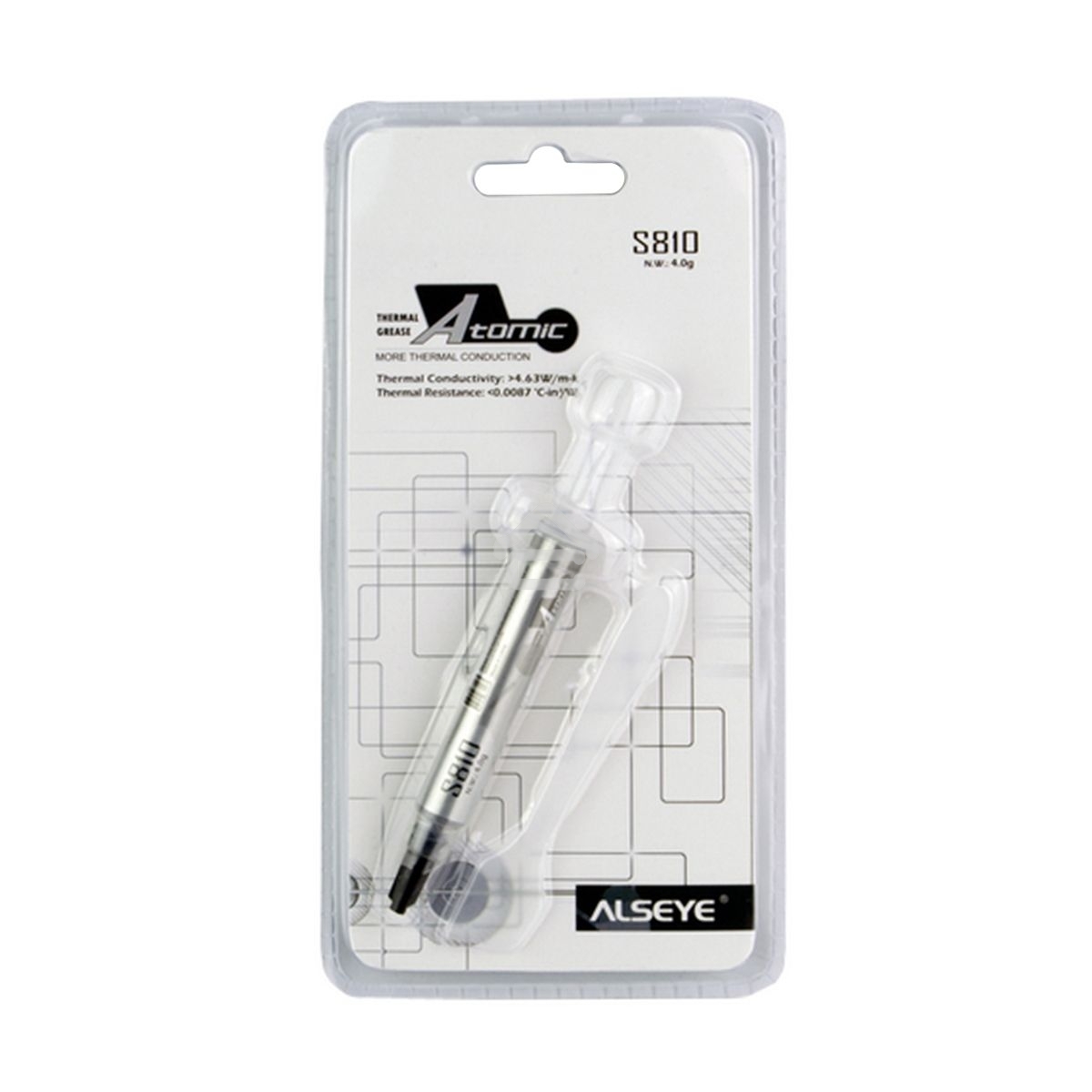 Термопаста ALSEYE S-810 Grey