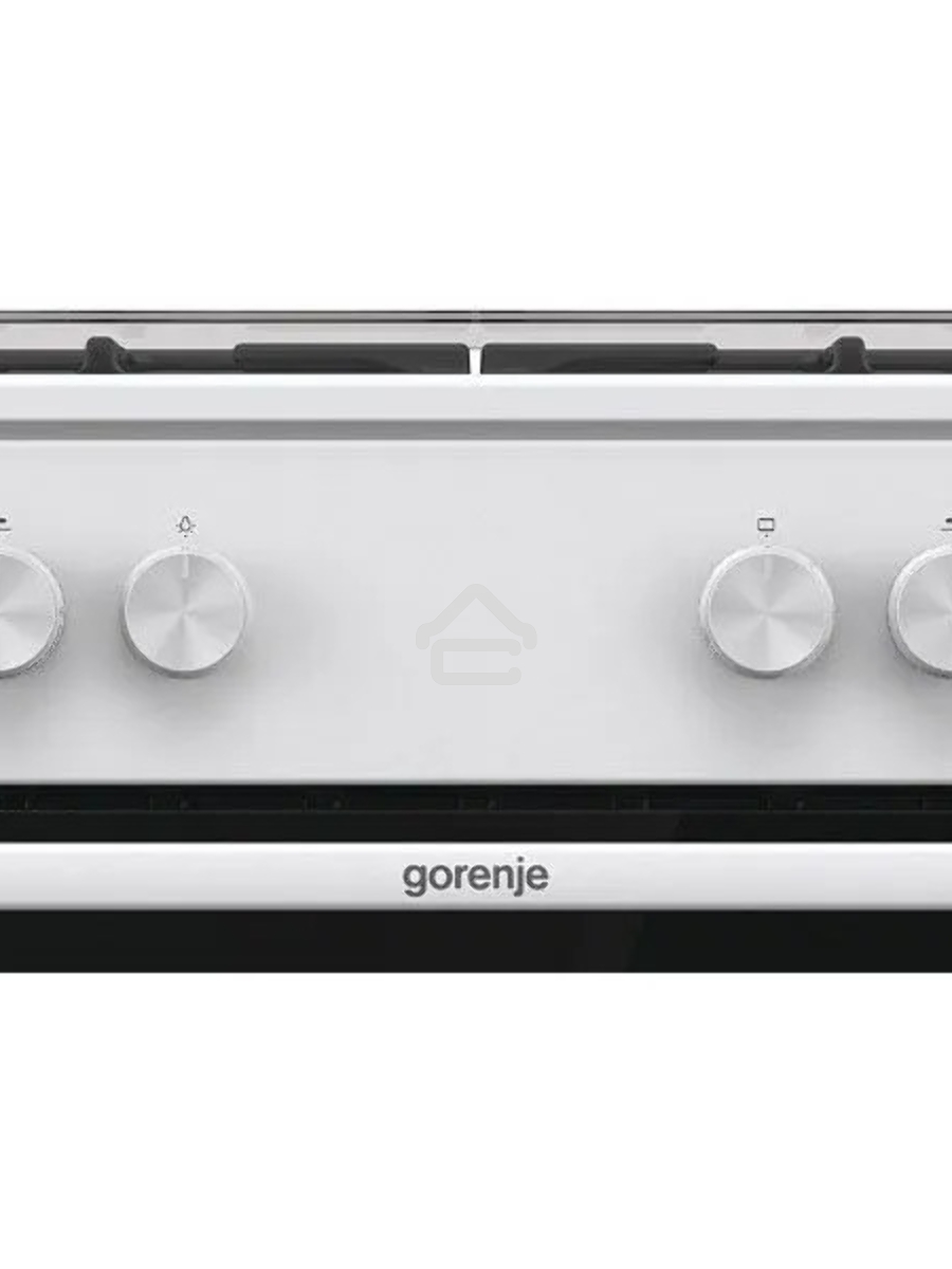 Плита газовая Gorenje GG6A11WF белый, конфорок 4 газовых, духовка 72 л, 60 см x 85 см x 60 см