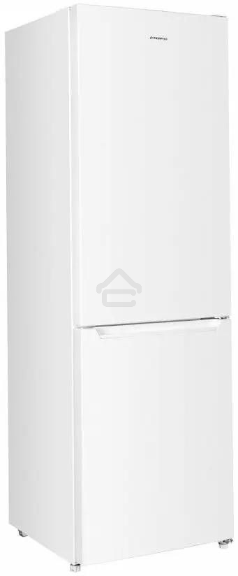 Холодильник Maunfeld MFF185SFW белый двухкамерный 213/104л морозилка снизу