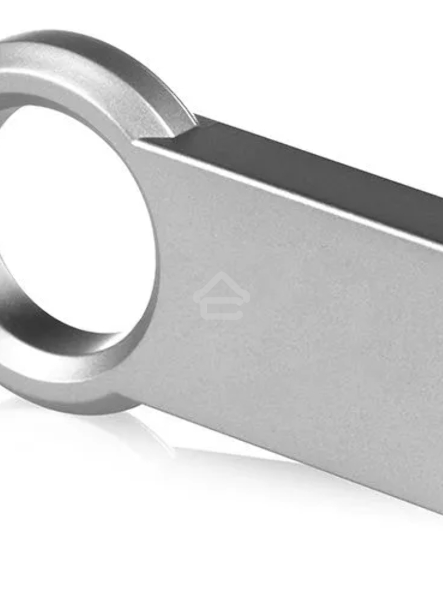 Флеш диск QUMO 64GB Ring USB 3.0 цвет корпуса металлик(QM64GUD3-Ring)