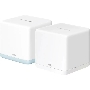 Mesh Wi-Fi система Mercusys Halo H32G(2-pack) AC1200, до 300 Мбит/с на 2,4 ГГц + до 867 Мбит/с на 5 ГГц, комплект 2 шт