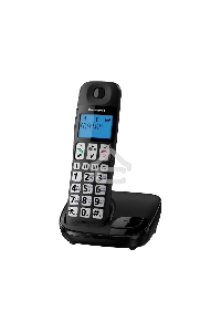 Телефон беспроводной (DECT) Panasonic KX-TGE110UCB черный