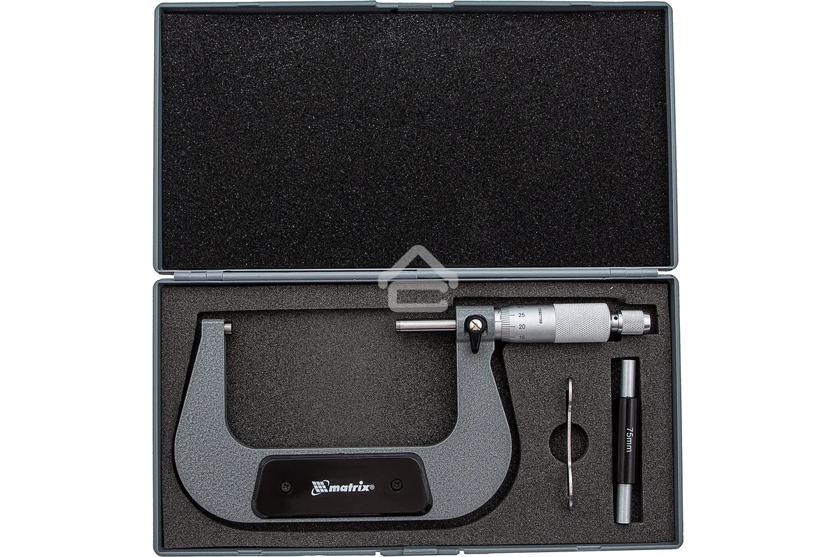Микрометр механический Matrix, 75-100 мм