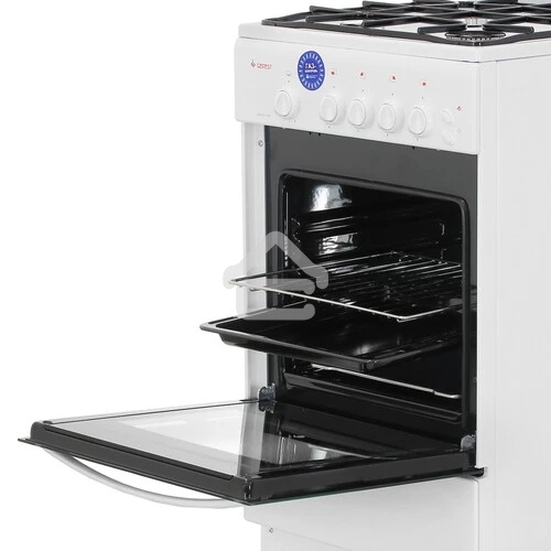 Плита газовая Gefest ПГ 3200-06 К35 белый, конфорок 4 шт, духовка 42 л, 50 см x 85 см x 53 см