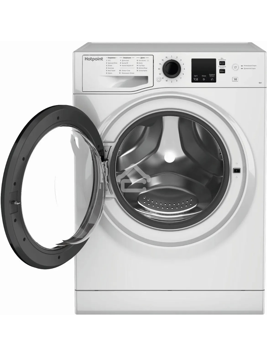 Стиральная машина Hotpoint NSS 6015 K RU белый, загр. фронтальная макс.: 6 кг 1000 об/мин класс: А