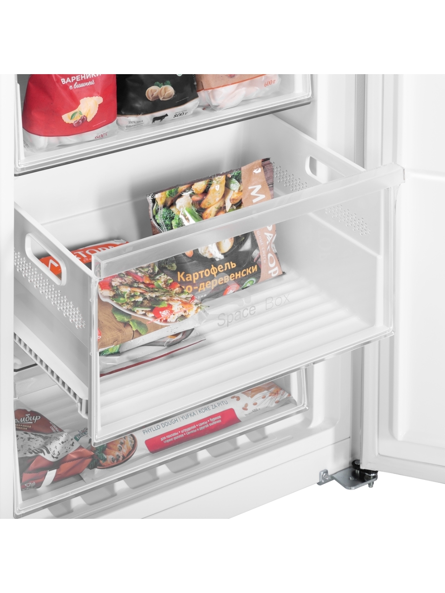 Морозильная камера Maunfeld MFFR185W, белый, 380л, 7 ящиков