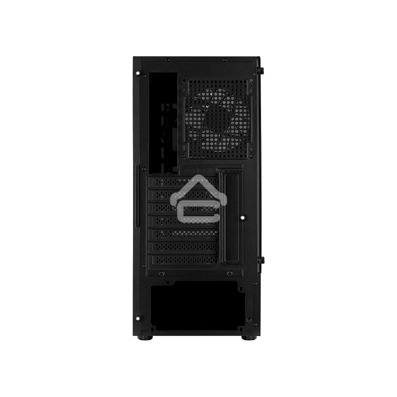 Компьютерный корпус MidTower Aerocool/Formula Quantum-G-BK-v2 черный без Б/п, ATX 3FRGb Fan on front panel