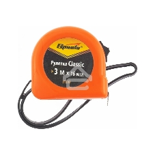 Рулетка Sparta Classic, 3 м х 16 мм, пластиковый корпус