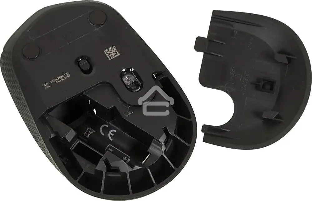 Комплект клавиатура + мышь Logitech MK235 клав:черный мышь:черный USB беспроводная