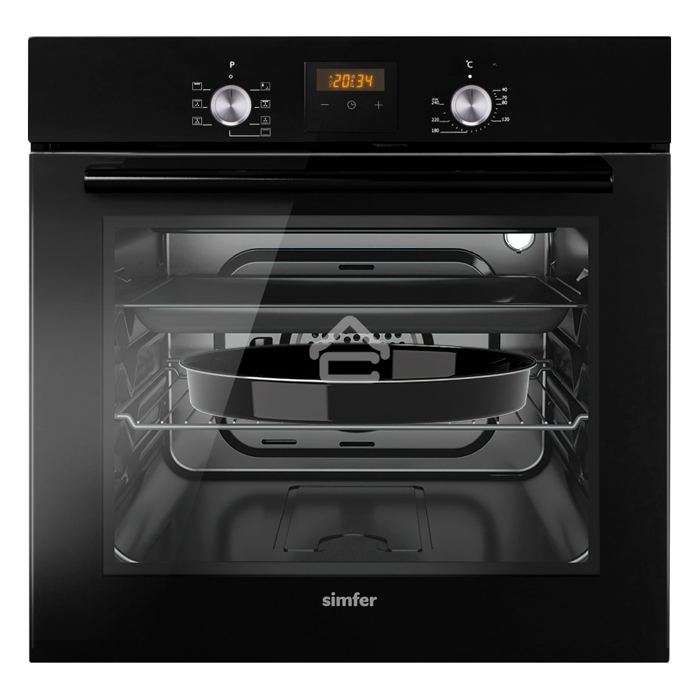 Электрический духовой шкаф Simfer B6EB56024 черный
